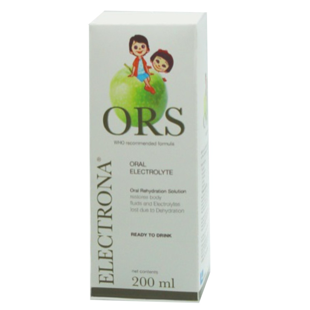 Electrona® ORS Ready To Drink Apple 200 mL