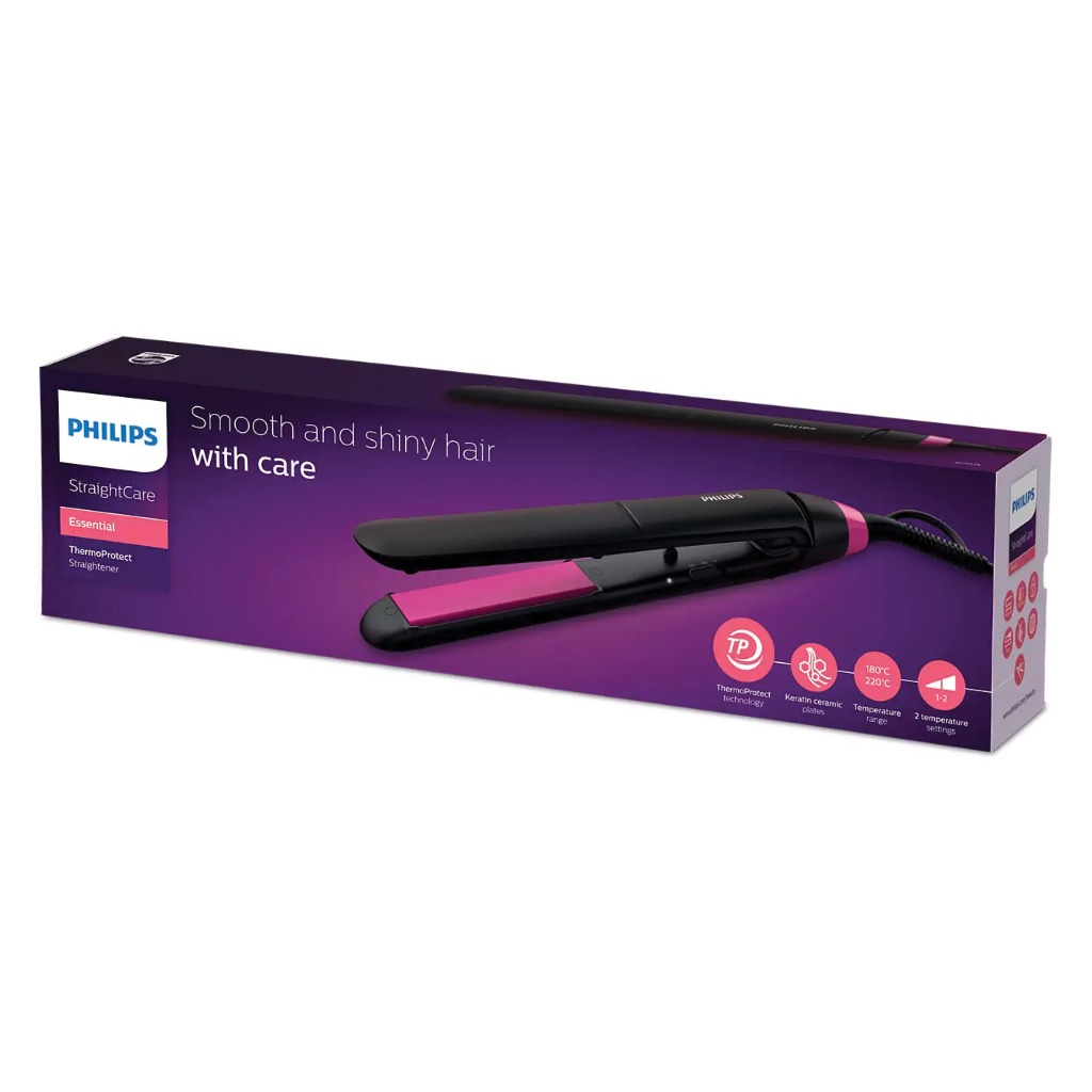 Philips Straight Care Essential Thermo Protect Hair Straightener
