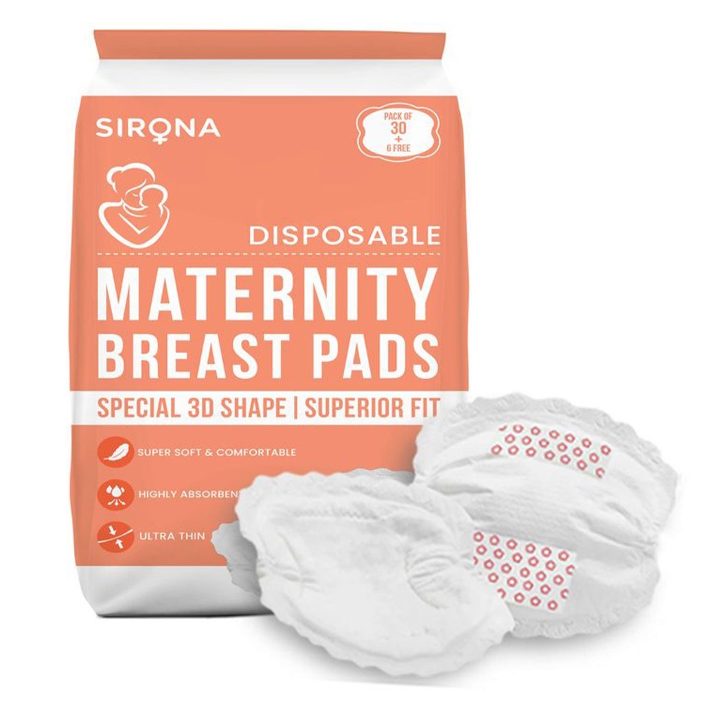 Sirona Disposable Maternity Breast Pads 36's