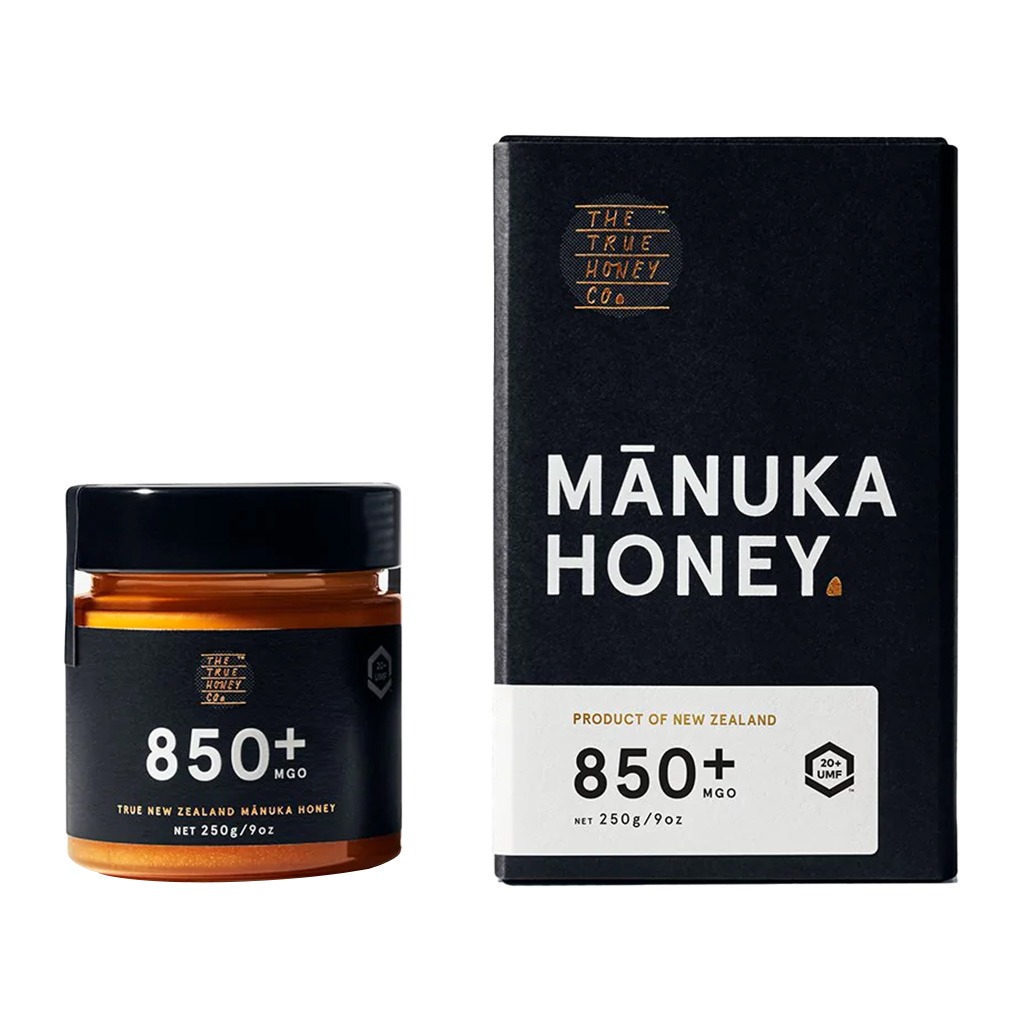 The True Honey Co. 850+ MGO 20+ UMF™ Manuka Honey 250 g