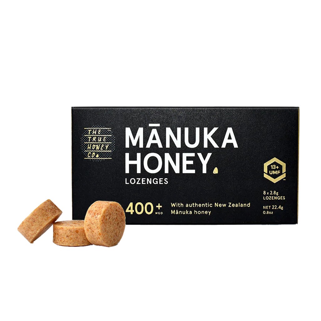 The True Honey Co. 400+ MGO 13+ UMF™ Manuka Honey Lozenges 2.8 g, 8's