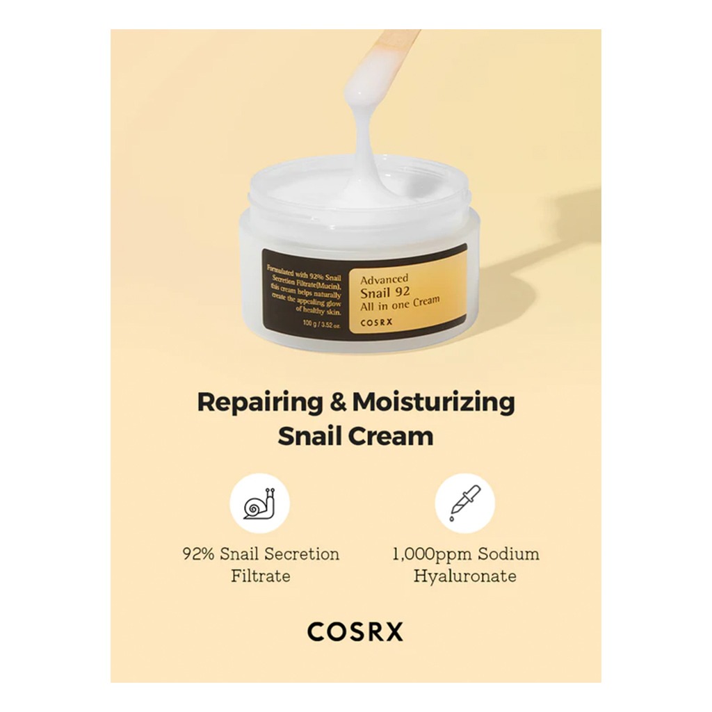 Cosrx Advanced Snail 92 All In One Cream 100 mL