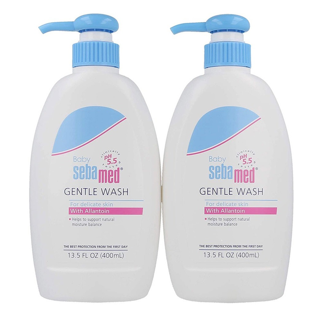 Sebamed Extra Soft Moisturizing Baby Gentle Wash For Delicate Baby Skin 400 mL 2's