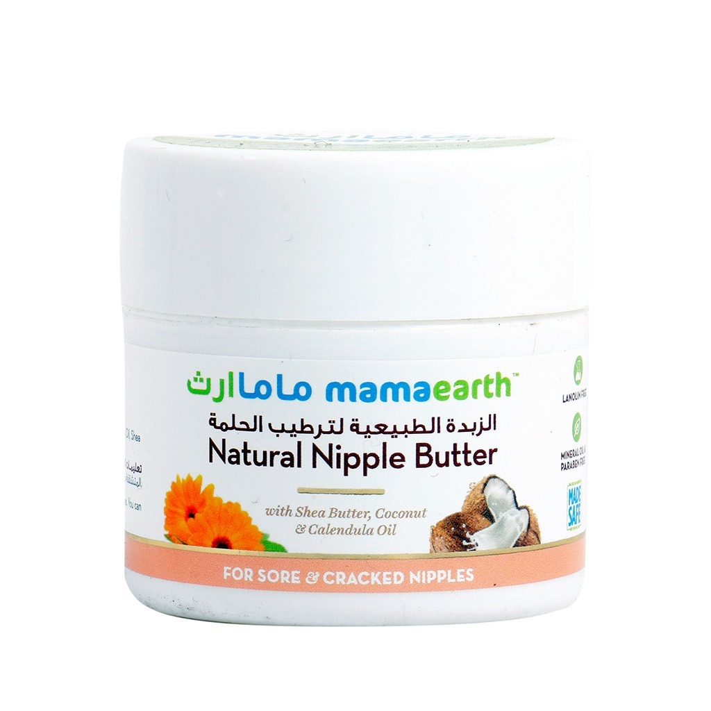 Mamaearth Natural Nipple Butter With Shea Butter, Coconut & Calendula Oil For Sore And Cracked Nipples 50 mL