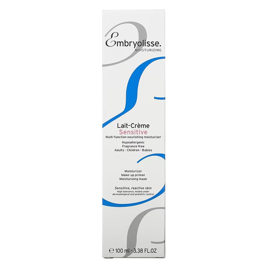 Embryolisse Lait-Creme Sensitive Fragrance Free Daily Moisturizer Cream For Face And Body 100 mL
