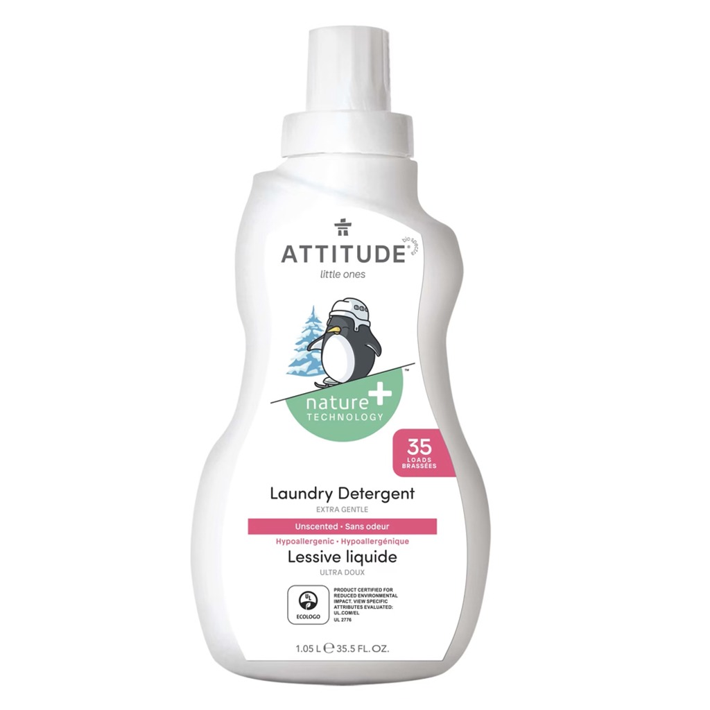Attitude Little Ones Nature+ Technology 35 Loads Extra Gentle Unscented baby’s Laundry Detergent 1050ml