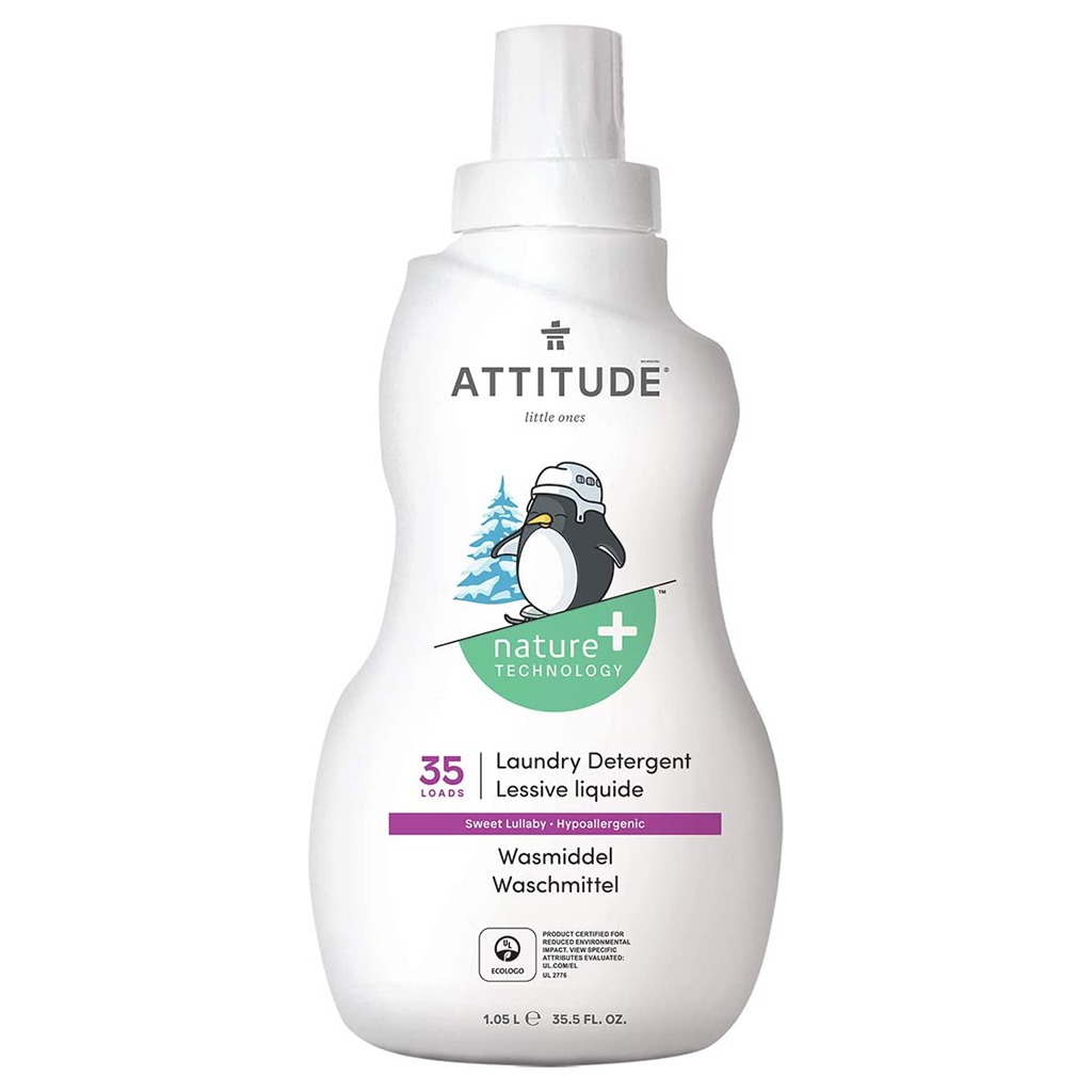 Attitude Little Ones Nature+ Technology Laundry Detergent 35 Loads Sweet Lullaby 1050 mL