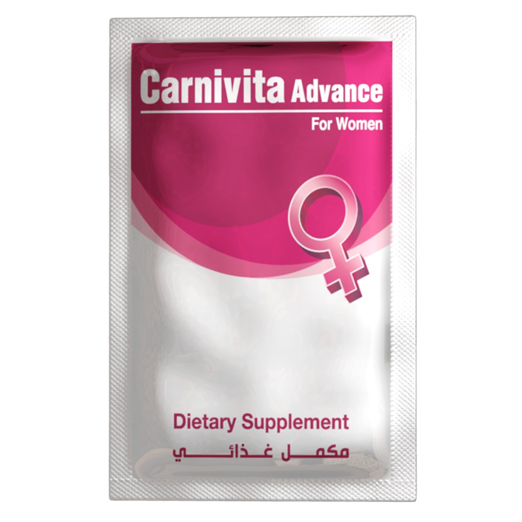 Eva Pharma Carnivita Advance Oral Powder Sachets For Women, Pack of 30's