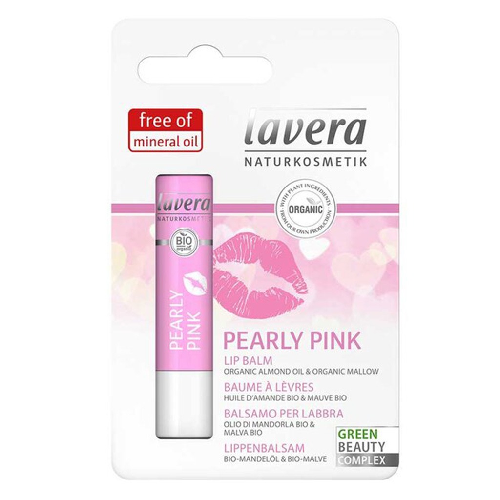 Lavera Bio Organ Pearly Pink Lip Balm 4.5g