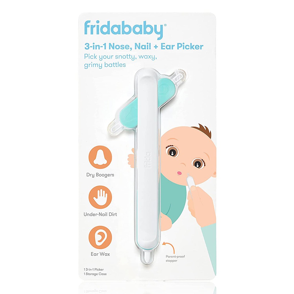 FridaBaby 3-In-1 Nose, Nail + Ear Picker Essential Tool For Babies