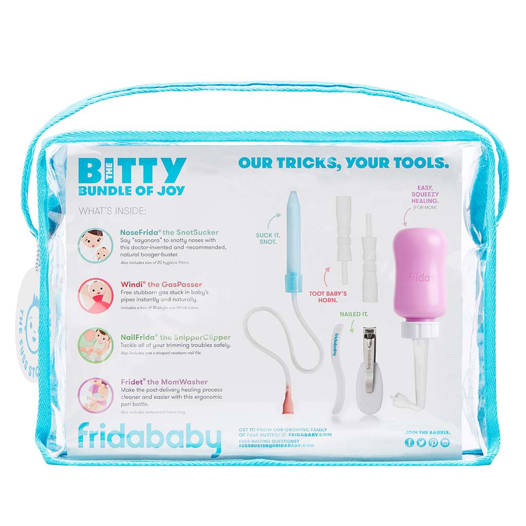 FridaBaby Bitty The Bundle Of Joy Healthcare And Grooming Gift Kit For Mother & Baby