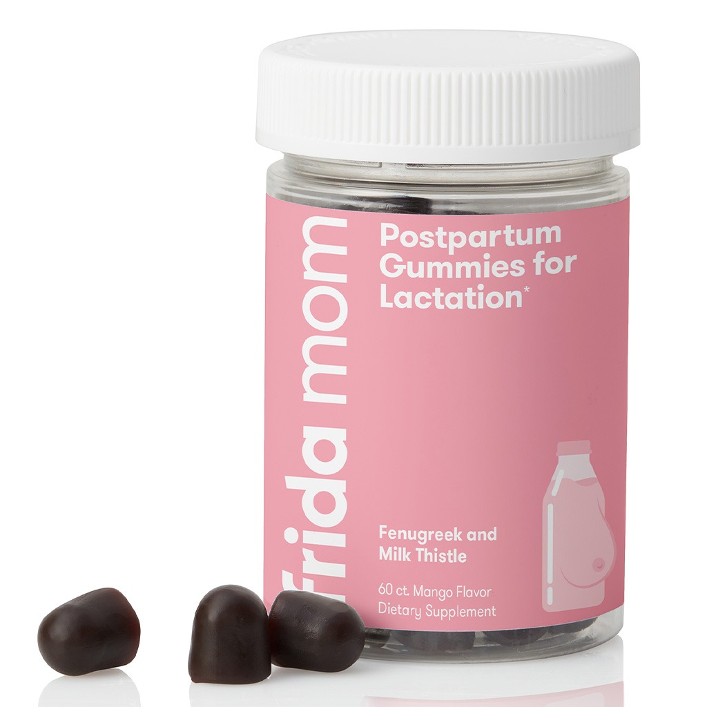 FridaMom Postpartum Gummies With Fenugreek & Milk Thistle For Lactation, Pack of 60s