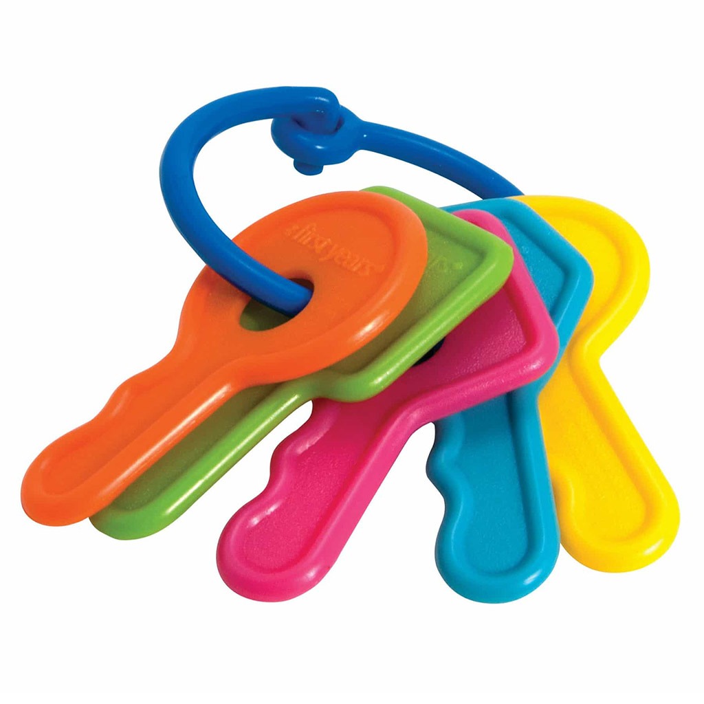 The First Years First Keys Learning Teether, Pack of 1's