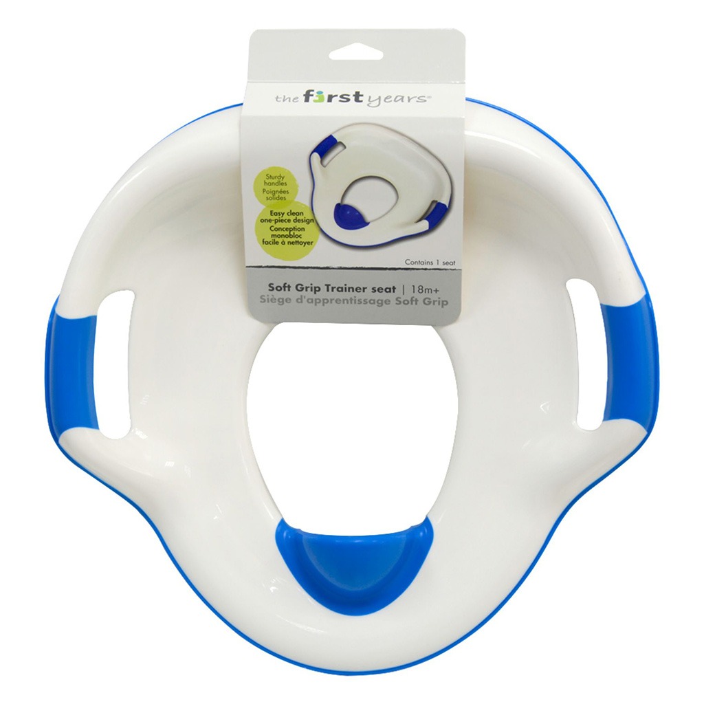 The First Years Soft Grip Trainer Potty Seat - Blue