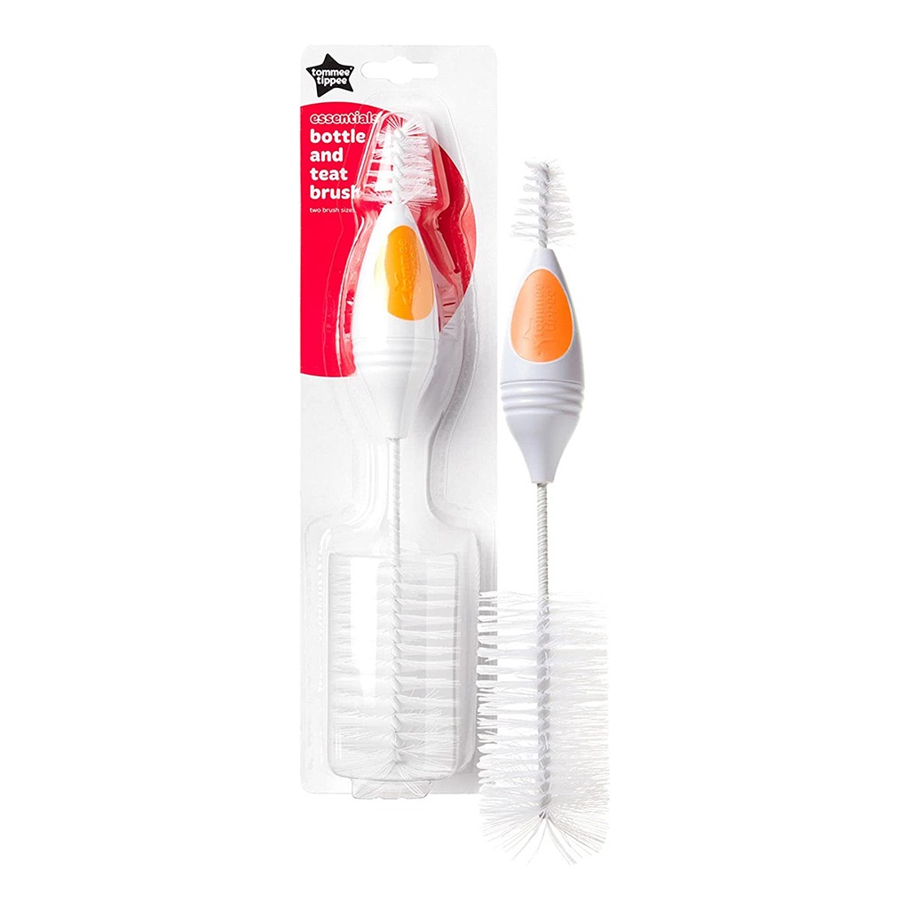 Tommee Tippee Essentials Feeding Bottle And Teat Brush