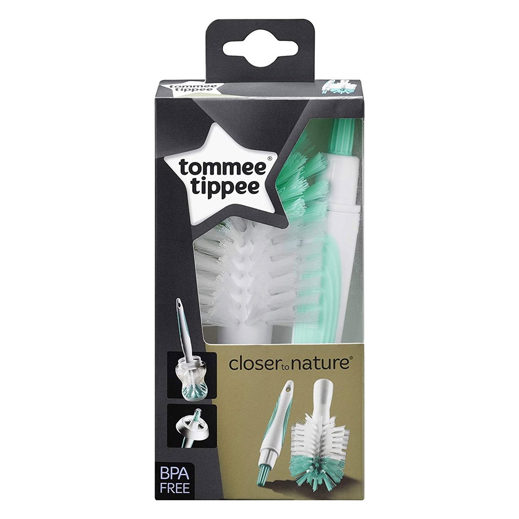 Tommee Tippee Closer To Nature Feeding Bottle And Teat Brush