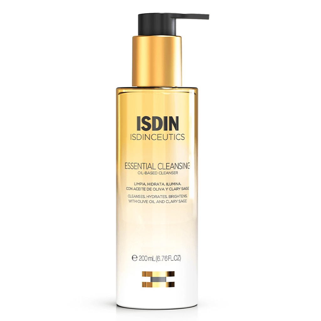 Isdin Isdinceutics Essential Cleansing Oil Based Facial Cleanser 200ml