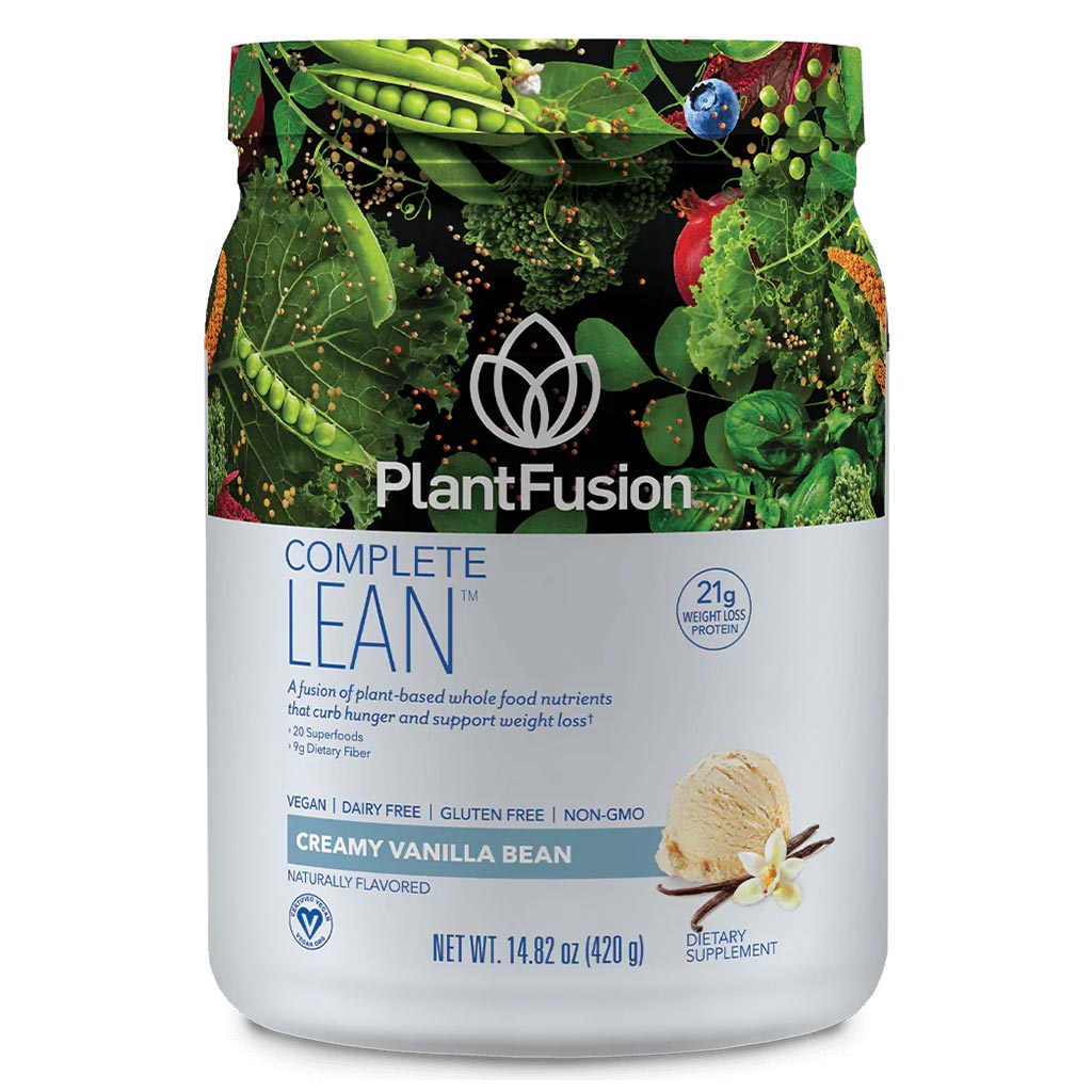 PlantFusion Complete Lean Plant Protein Powder Creamy Vanilla Bean 420g