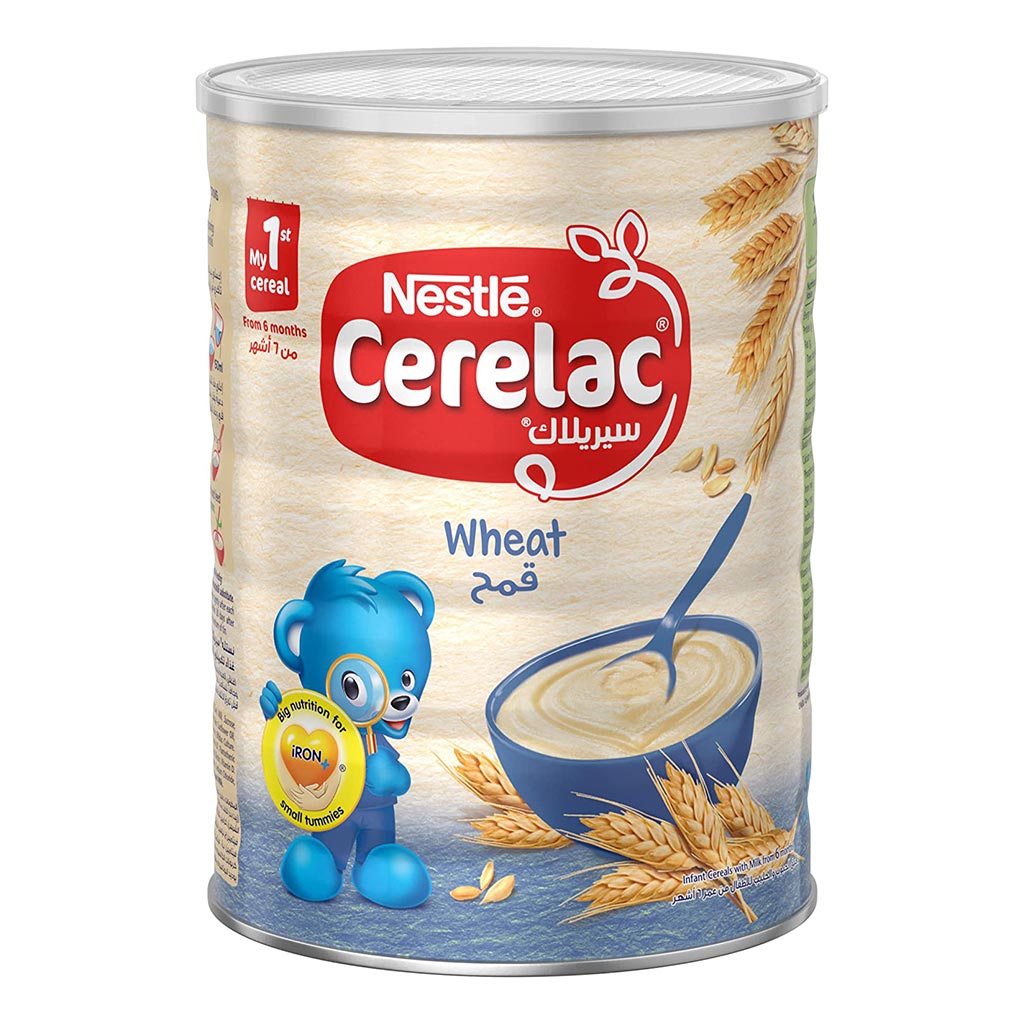 Nestle Cerelac Wheat For Babies From 6 Months 1kg
