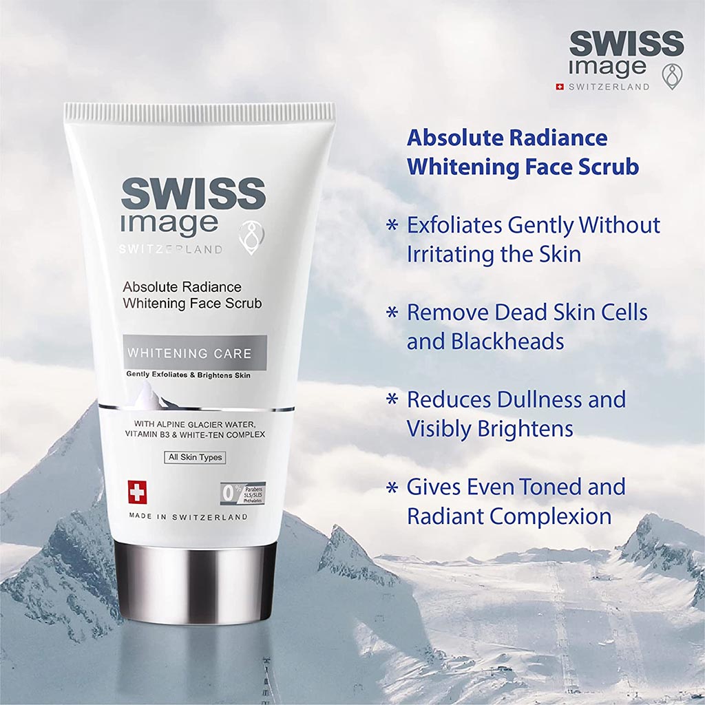Swiss Image Whitening Care Absolute Radiance Face Scrub For All Skin Types 150ml