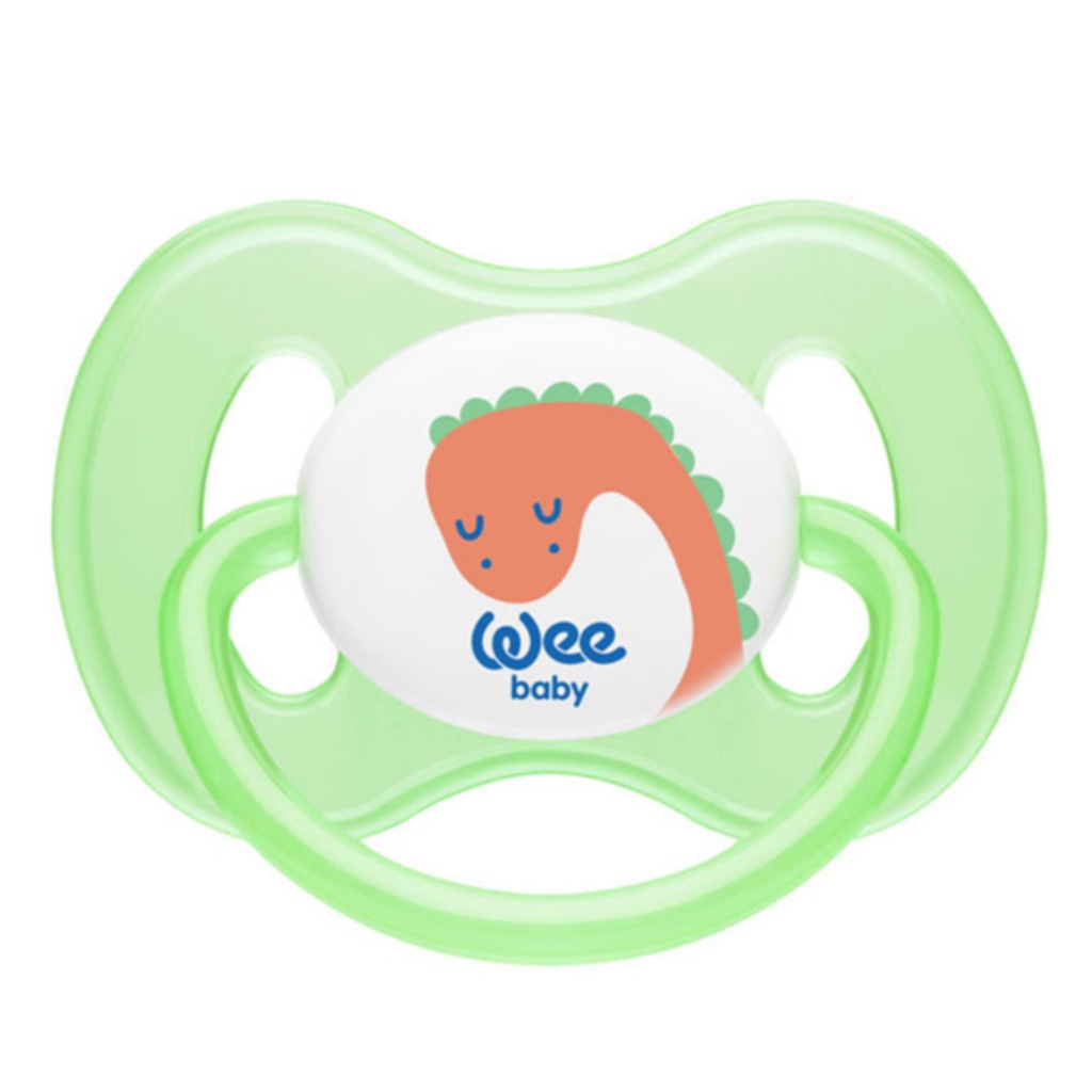 Wee Baby Assorted Butterfly Orthodontic Teat Soother For 6-18 Months Baby, Pack of 1's