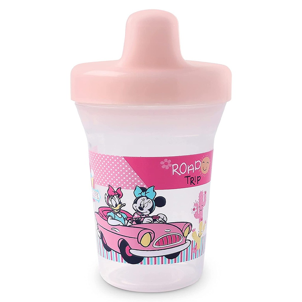 Disney Minnie Mouse 300ml Spill Proof Learner Training Sippy Cup For 6 Months+ Baby, Pack of 1's