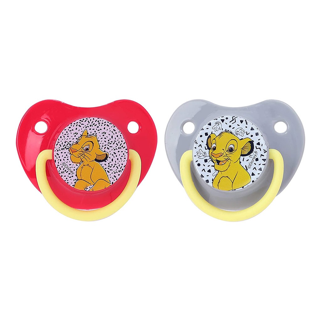 Disney The Lion King Orthodontic Pacifier For 0+ Month Babies, Pack of 2's
