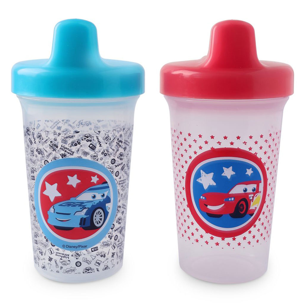 Disney Cars Lightning McQueen 300ml Training Sippy Cup, Pack of 2's