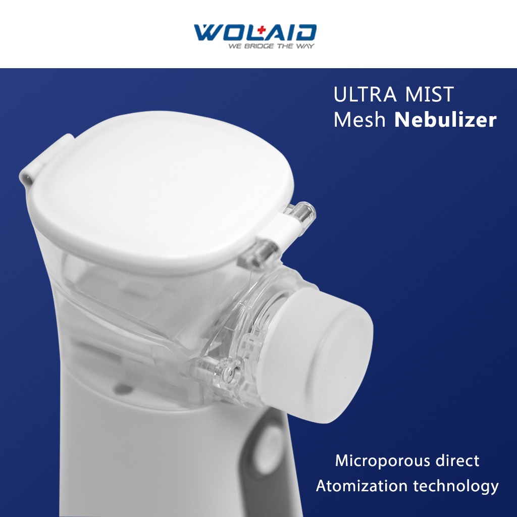Wolaid Ultramist Mesh Nebulizer With Microporous Direct Atomization Technology