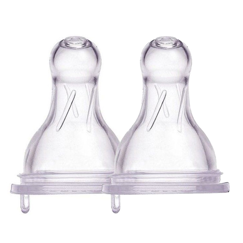 Farlin Anti-Colic Silicone Nipple Small With Wide Neck AC-22005-S, Pack of 2's