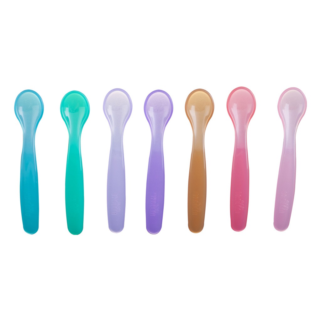 Farlin J'Aime Colour Magic Spoon For 12 Months+ Toddler, Pack of 7's