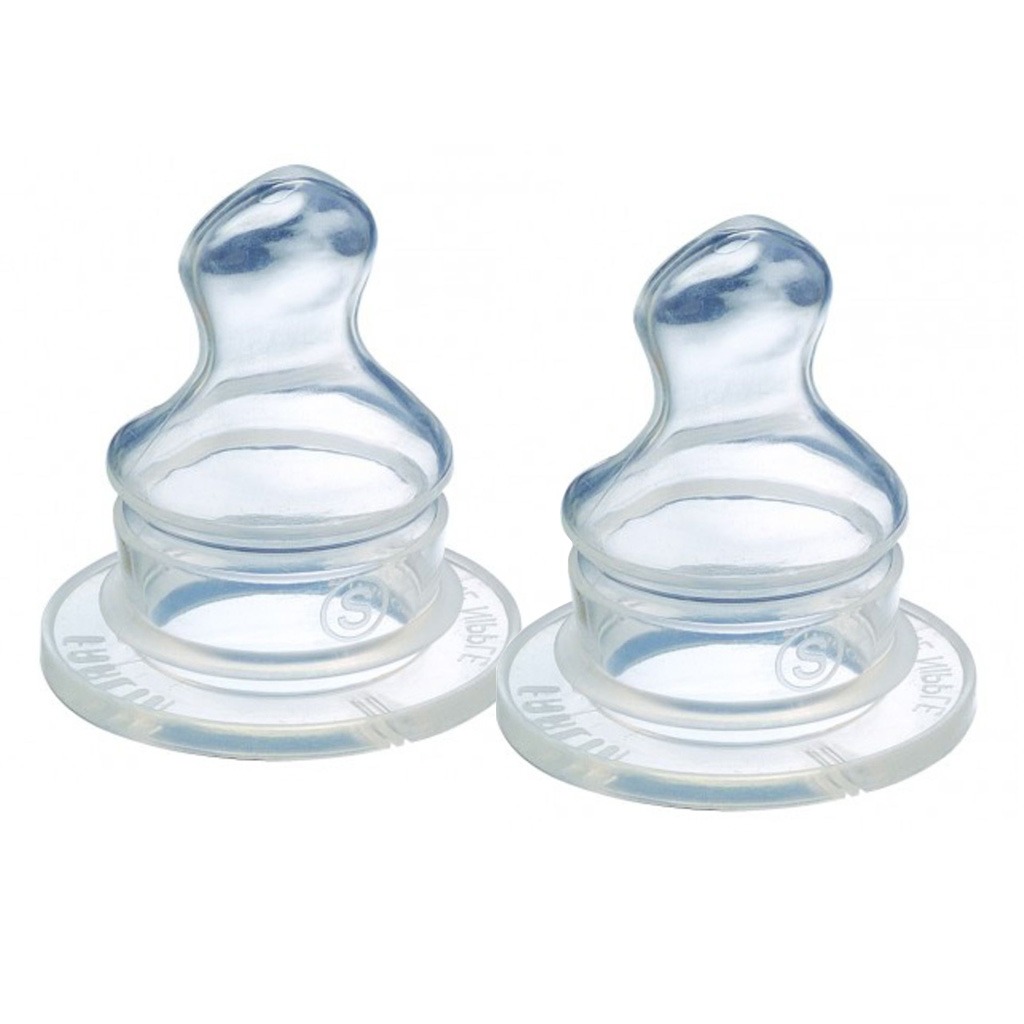 Farlin Orthodontic Silicone Nipple For 12 Months+ Baby M-3, Pack of 2's