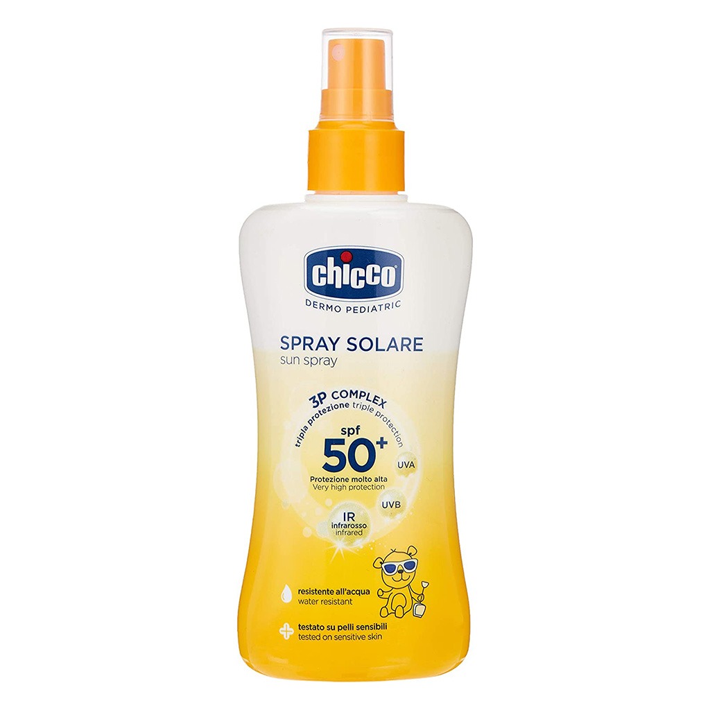 Chicco Dermo Pediatric 3P Complex Triple Protection Sun Spray With SPF 50+ For 0 Months+ Baby 150ml