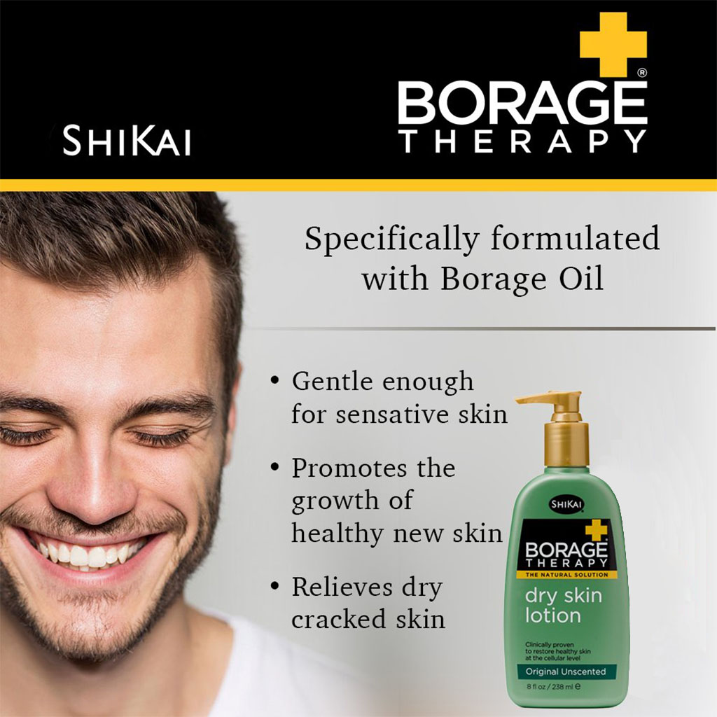 ShiKai Borage Therapy The Dry Skin Solution Original Unscented Dry Skin Lotion 238ml