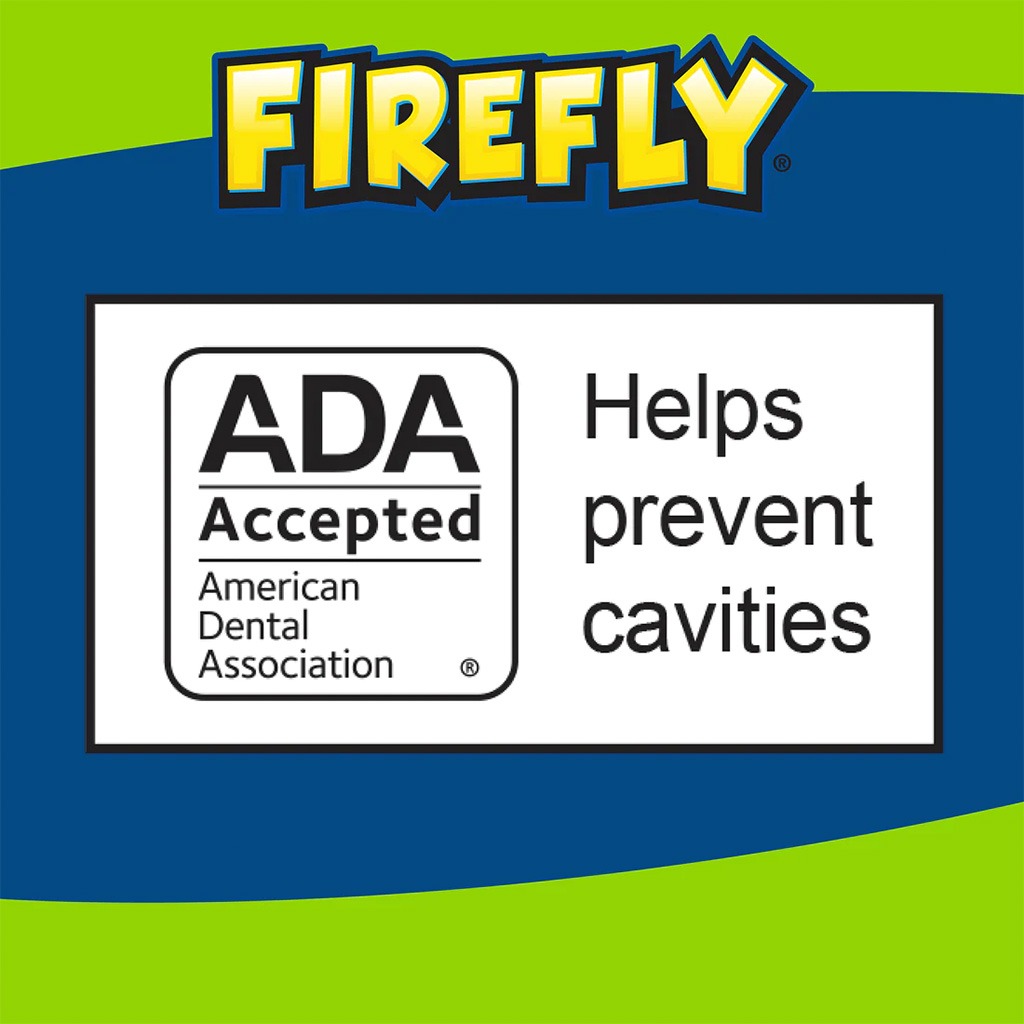 Firefly Hello Kitty Kids Anti-Cavity Striped Strawberry Gel Fluoride Toothpaste 75ml