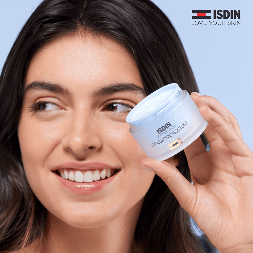 Isdin Isdinceutics Renew Hyaluronic Moisture Face Cream For Normal To Dry Skin 50g