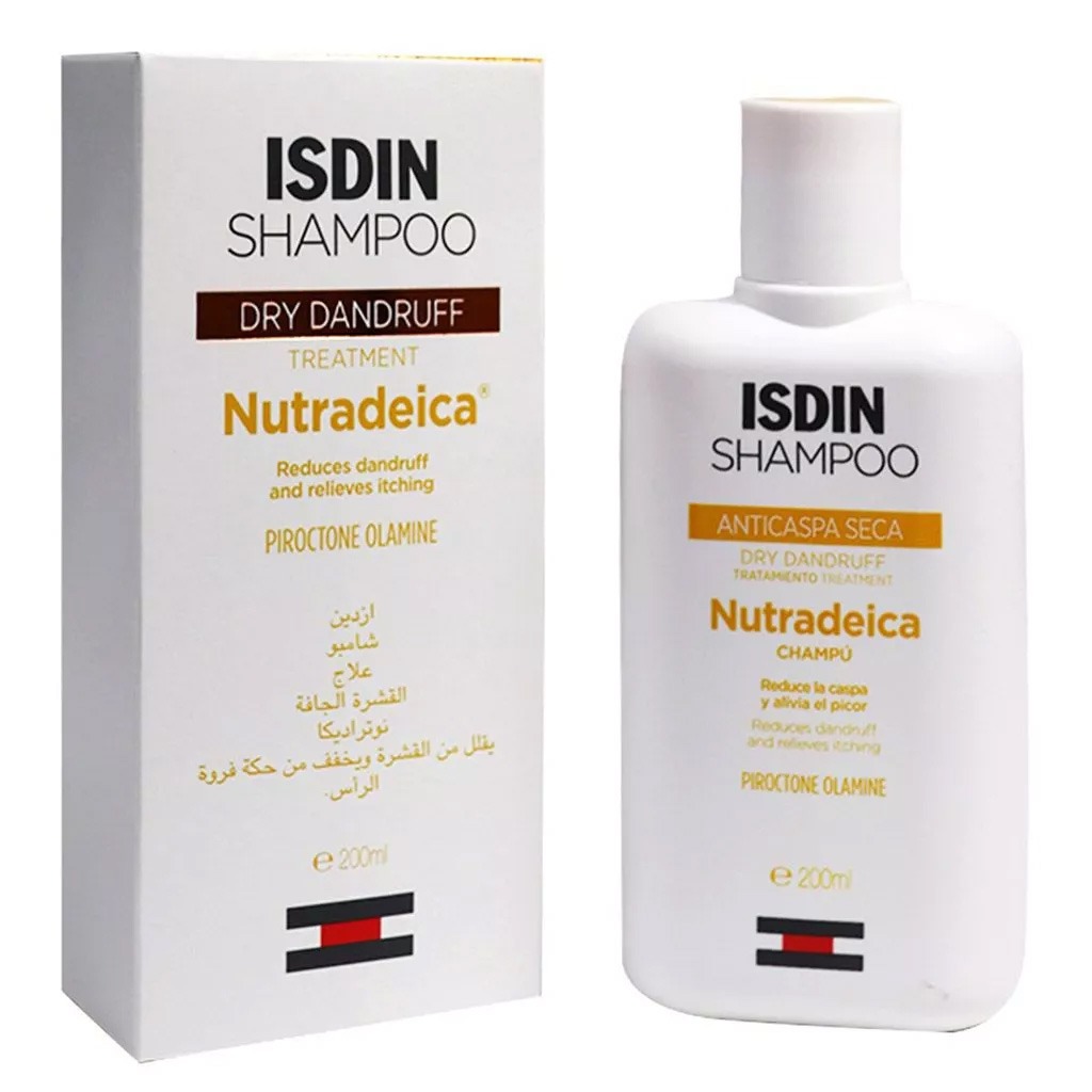 Isdin Nutradeica Anti Dry Dandruff Shampoo 200ml, PROMO PACK of 2 units