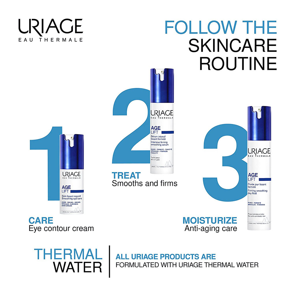Uriage Age Lift Firming Smoothing Day Fluid For Normal to Combination Skin Types 40ml
