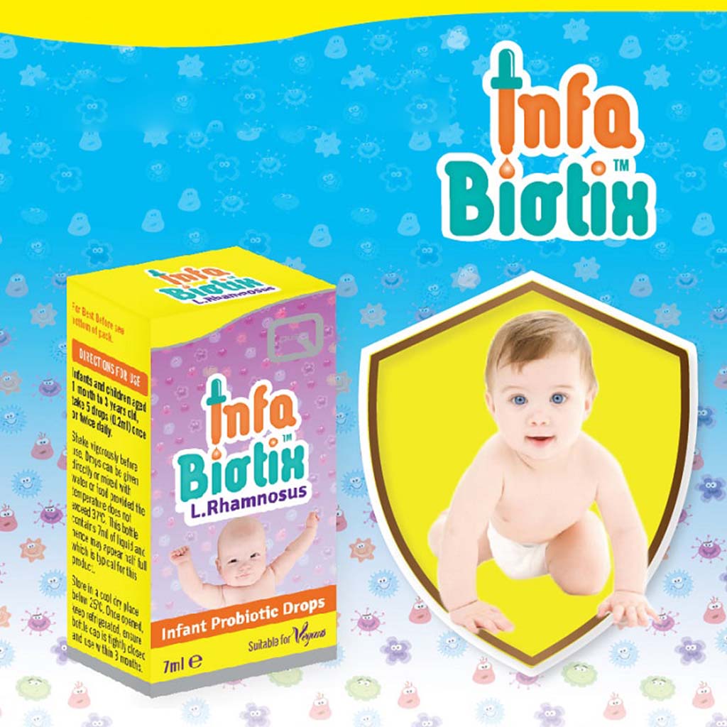 Infabiotix Infant Probiotic Oral Drops For 1 Month To 3 Years 7ml