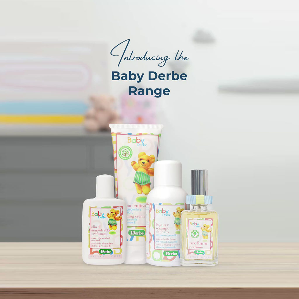 Derbe Baby Gentle Bath Foam & Shampoo With Rice And Chamomile 250ml