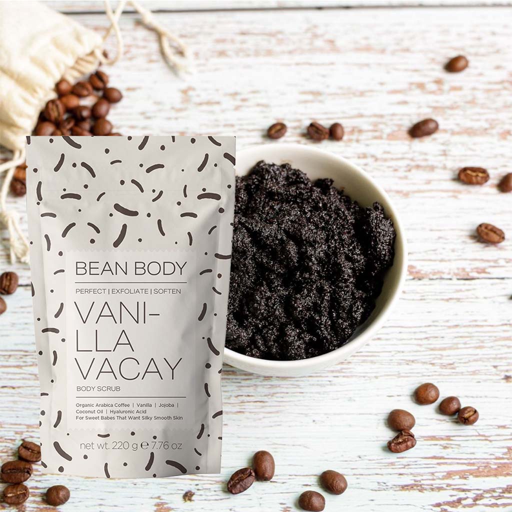 BeanBody Vanilla Vacay Exfoliating Body Scrub 220g