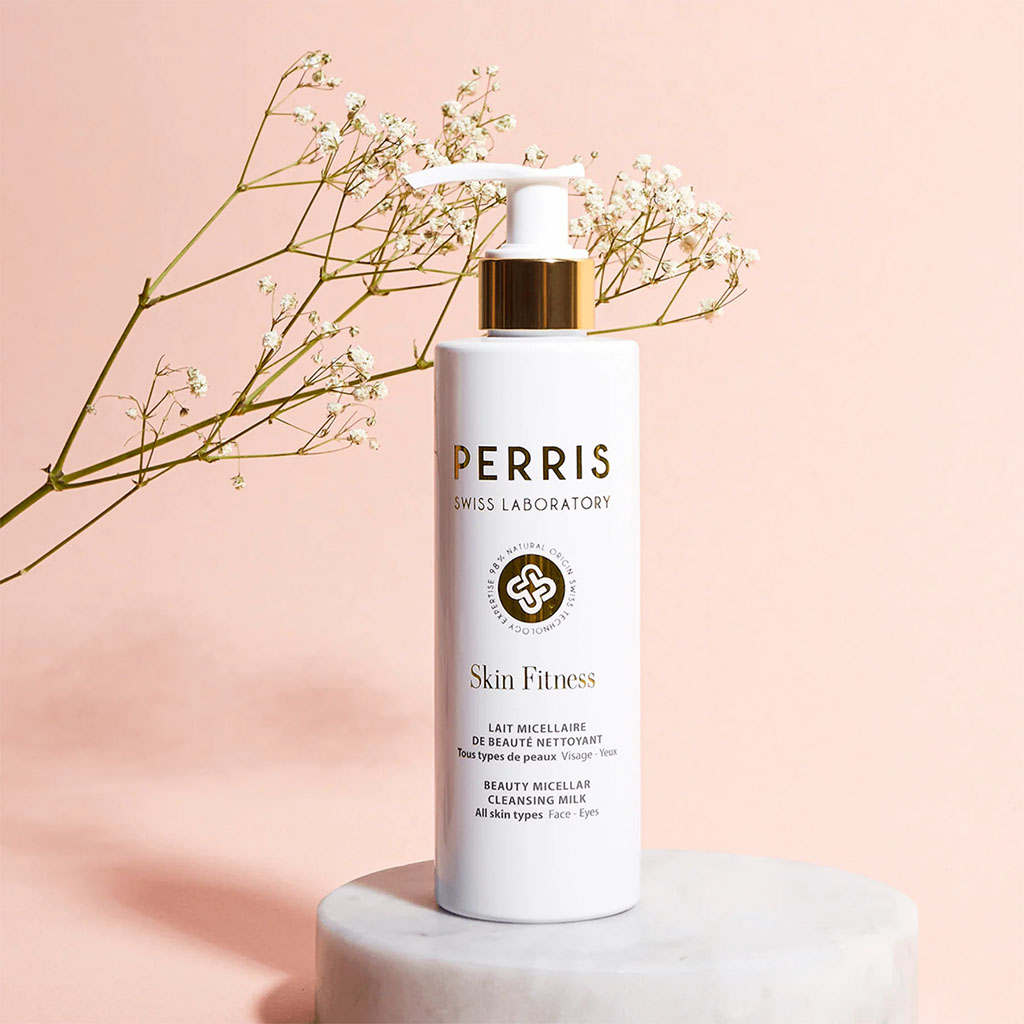 Perris Swiss Laboratory Skin Fitness Beauty Micellar Make-up removing & Cleansing Milk For Face & Eyes 200ml