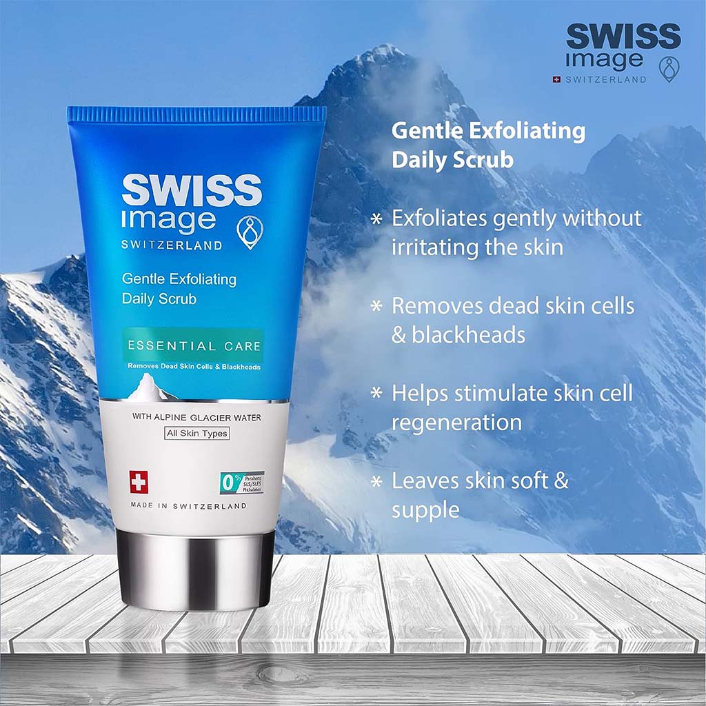 Swiss Image Essential Care Gentle Exfoliating Daily Scrub For All Skin Types 150ml