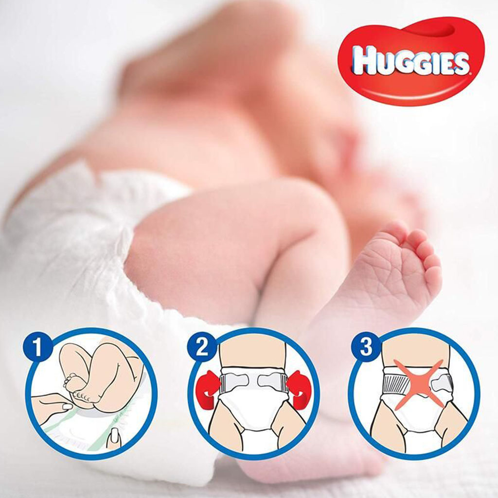 Huggies Extra Care Diapers, Size 5, For 12-22kg Baby, Promo Pack of 2 x 34's, Special Price 35% Off