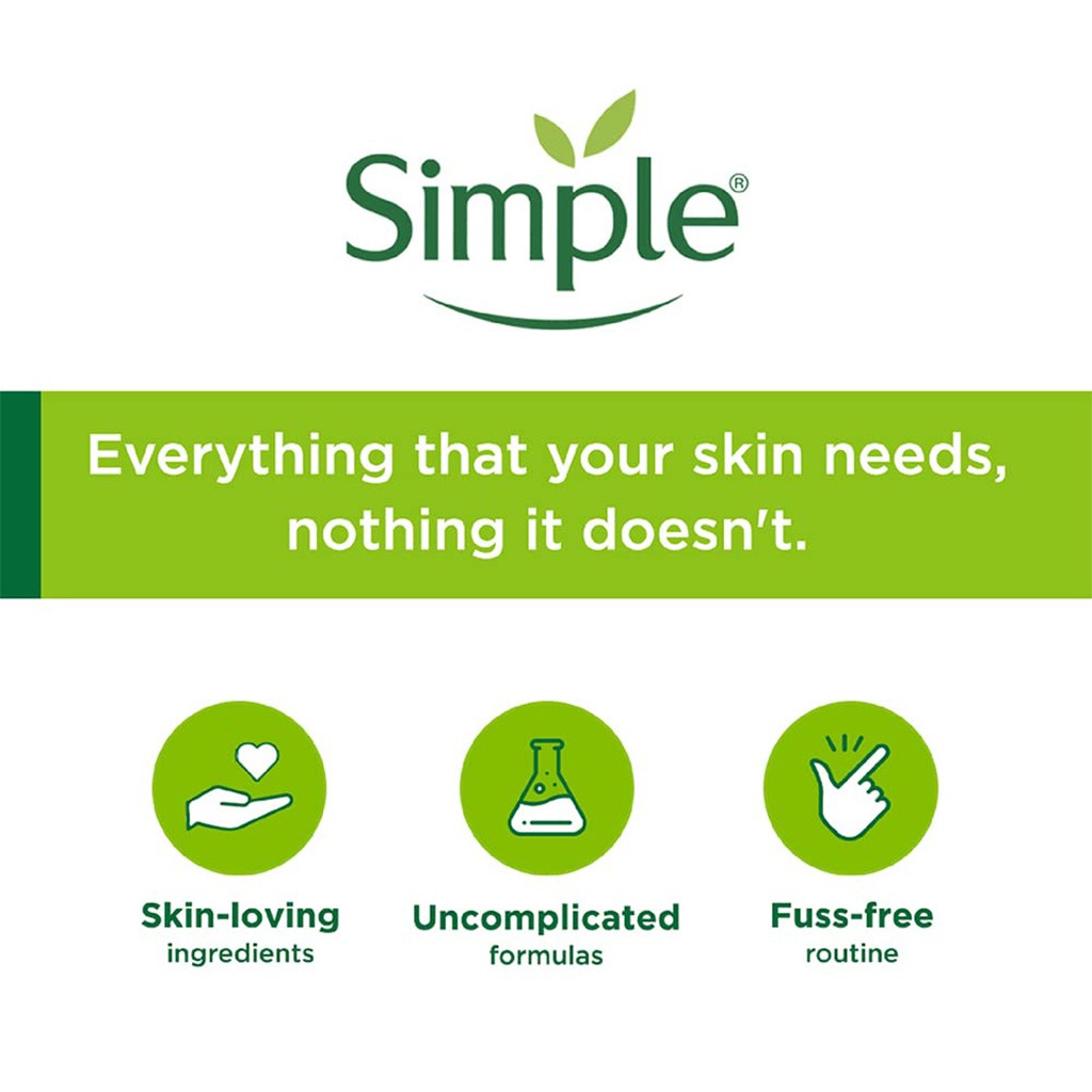 Simple Kind To Skin Sensitive Skin Experts Smoothing Facial Scrub 75ml