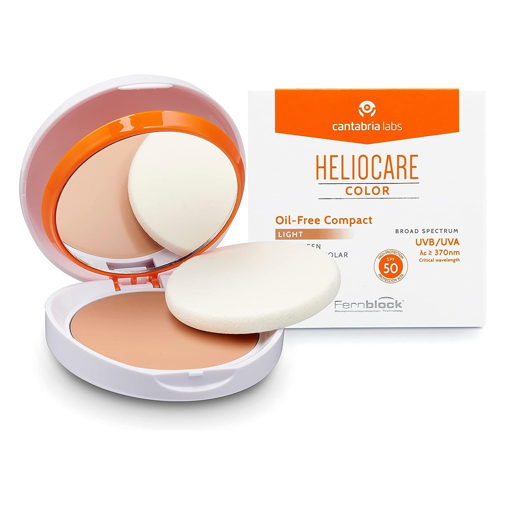 Heliocare Color Oil-Free Compact With Broad Spectrum Sunscreen SPF50 - Light 10g