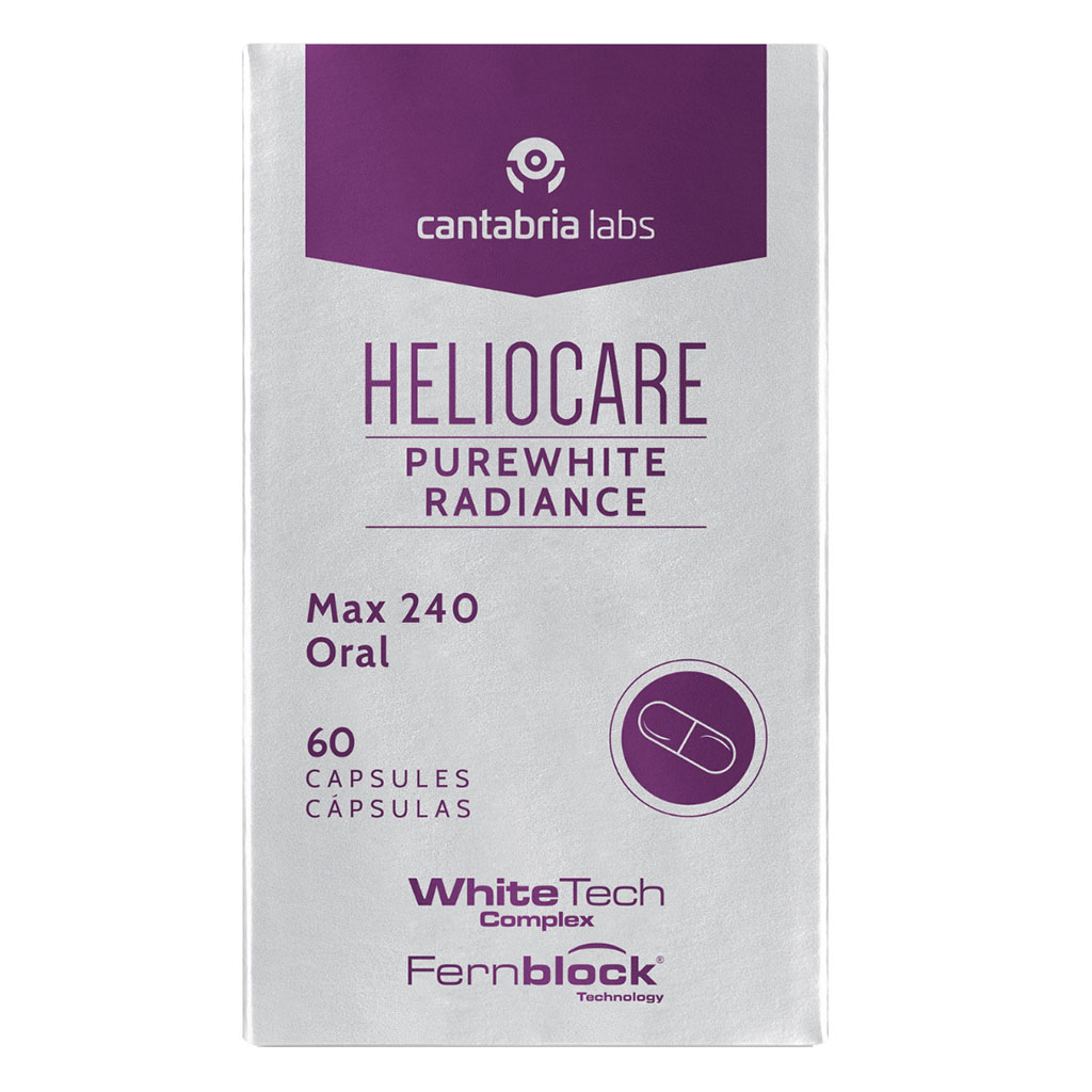 Heliocare Purewhite Radiance Max 240 Oral Capsules With White Tech Complex, Pack of 60's