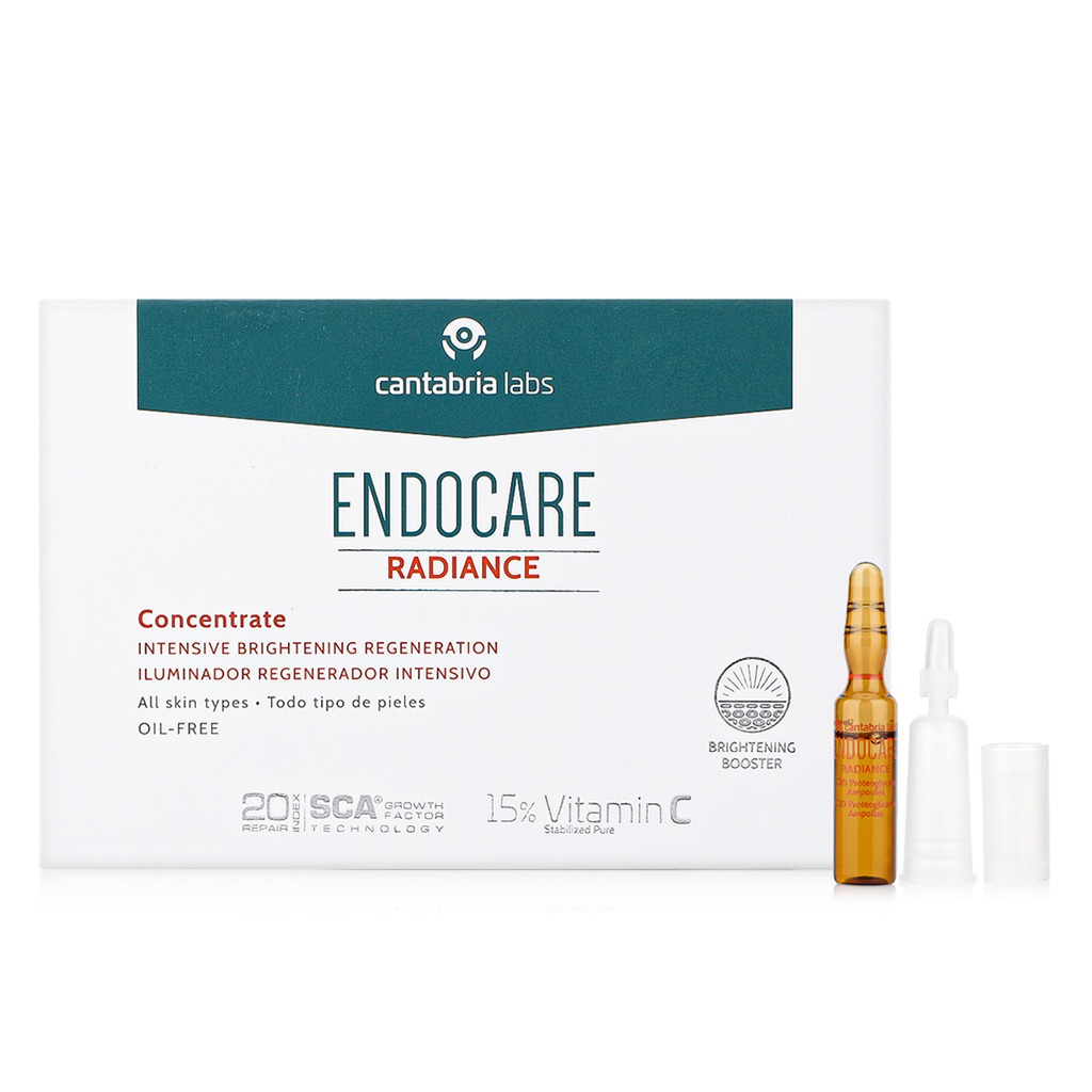 Endocare Radiance Concentrate Intensive Brightening Regeneration Ampoules 1ml, Pack of 14's