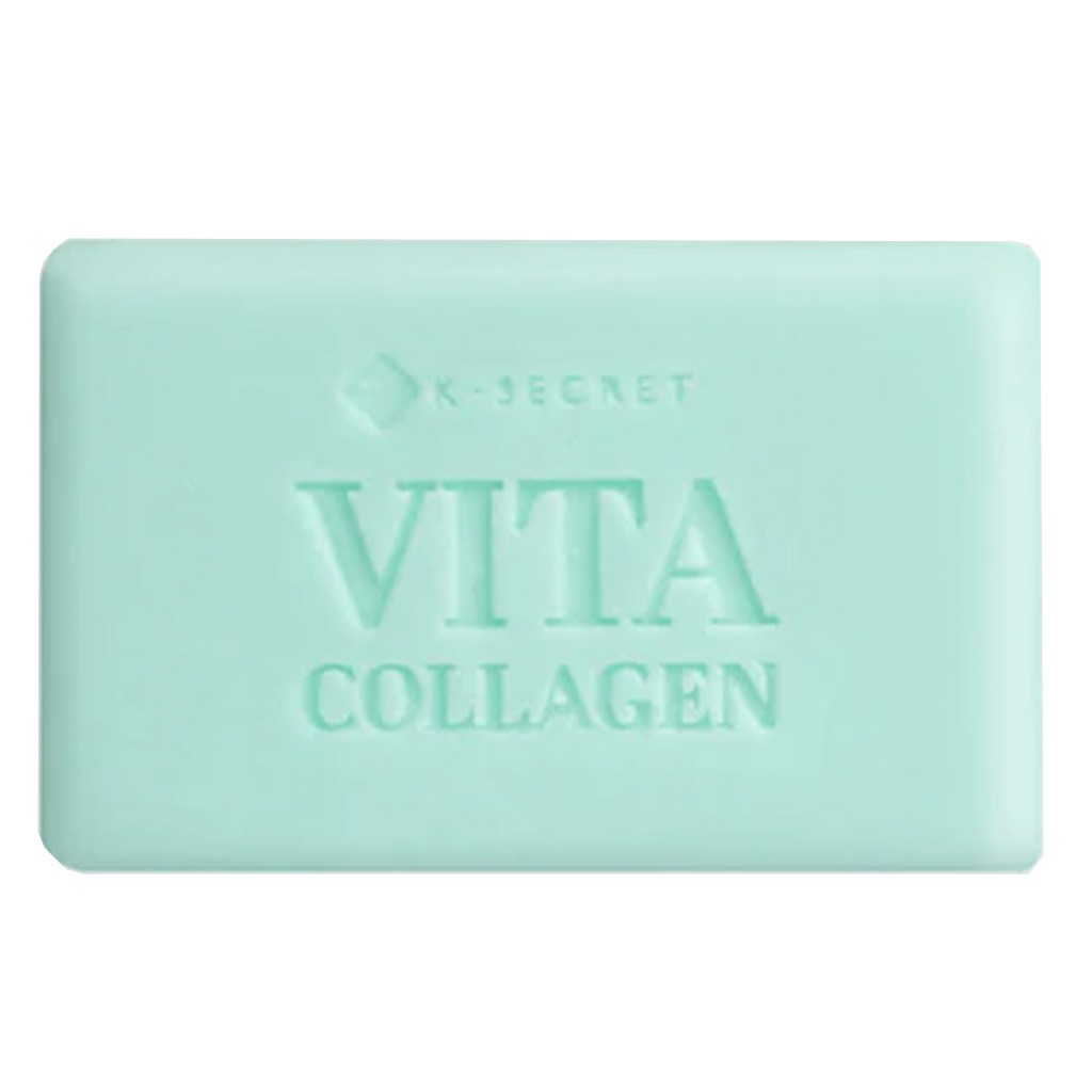 K-Secret Vita Collagen Secret Glowing Healthy Skin Whitening Bar 110g