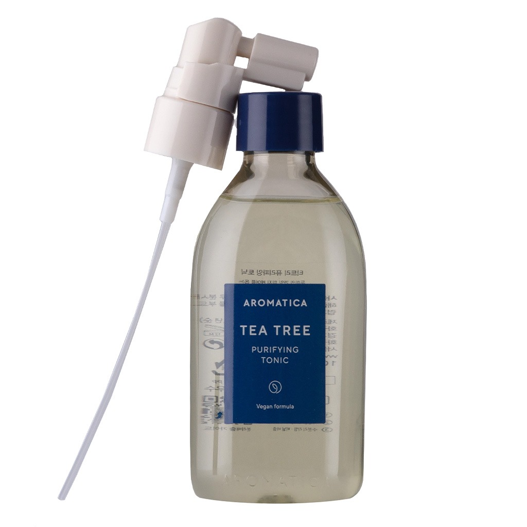 Aromatica Tea Tree Anti-Dandruff Purifying Hair Tonic For Oily Scalps 100ml
